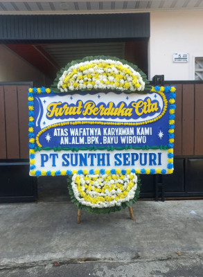 Papan Bunga Duka di Air Nipis